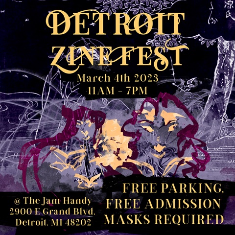 Detroit Zine Fest 2023 Applications OPEN!!!