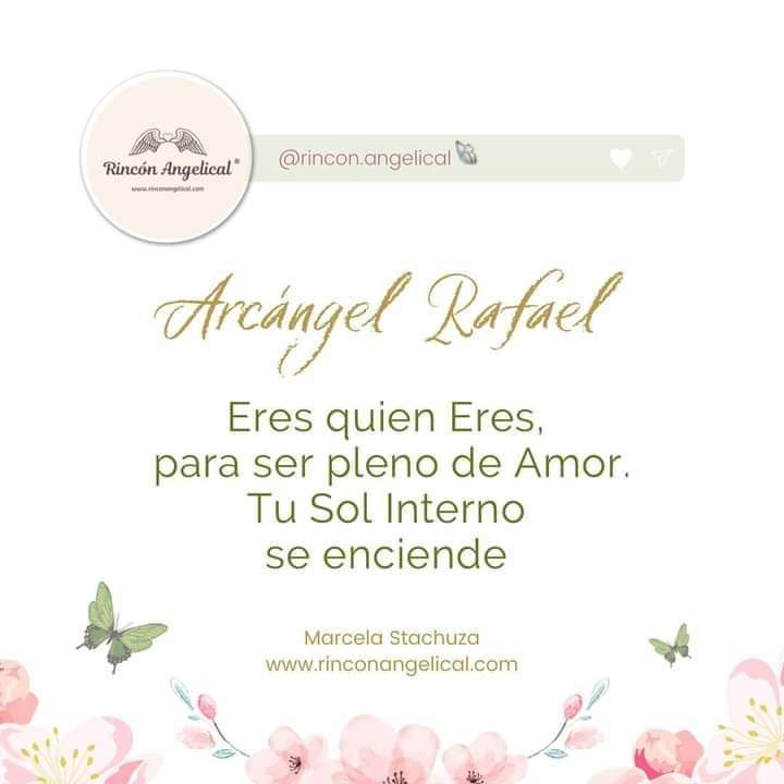 Mensaje de Arcángel Rafael
