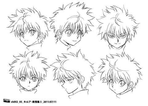 Settei Dreams on X: Color designs from Hunter x Hunter (2011).  #hunterxhunter #ハンターxハンター #hxh #settei #設定 #modelsheet #anime #conceptart  #charactersheet #characterdesign #lineart #design #animation #colordesign   / X