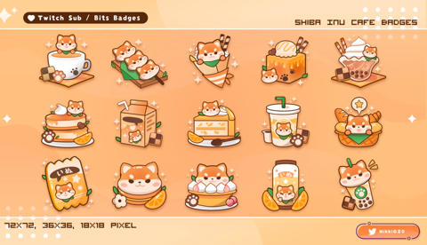 Pudding Twitch Badges - Kimiyon's Ko-fi Shop - Ko-fi ❤️ Where creators get  support from fans through donations, memberships, shop sales and more! The  original 'Buy Me a Coffee' Page.