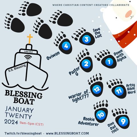 Blessing Boat January 20, 2024.