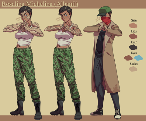 Character Sheet - Rosalina Michelina