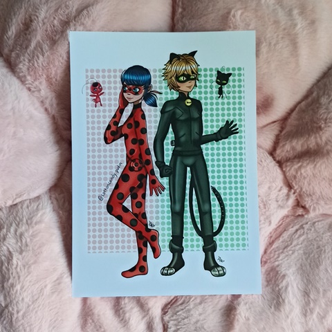 Ladybug and Chat Noir fanart - Ereidiam's Ko-fi Shop - Ko-fi