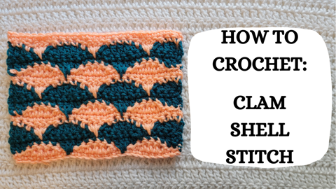 How To Crochet: Clam Shell Stitch