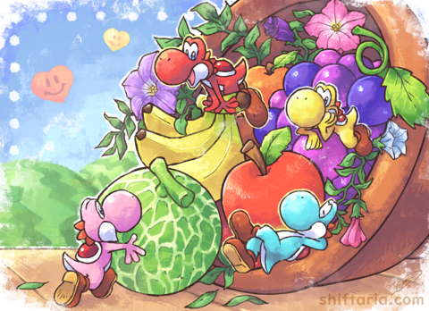Yoshi's Fruit Party!