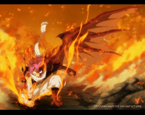Natsu Dragneel Dragon Cry - Bloodreal/Advance996