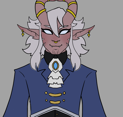 Vampire Tiefling Adoptable - Robin's Ko-fi Shop - Ko-fi ️ Where ...