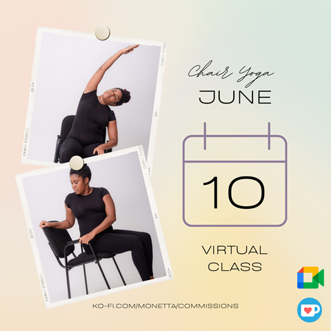 June Chair Yoga Class Date Announcement