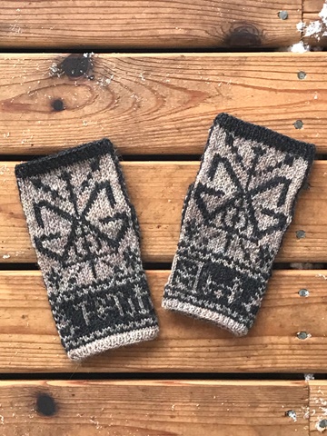 For the Greater Good Fingerless Mitts