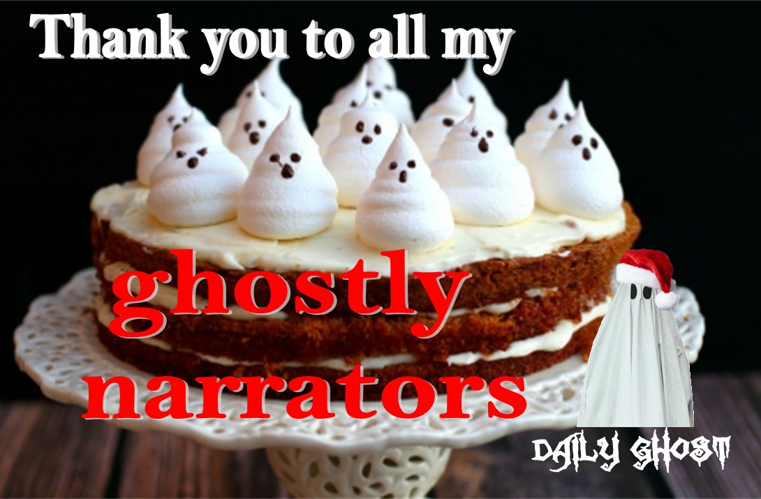 Thank you Ghostly Narrators