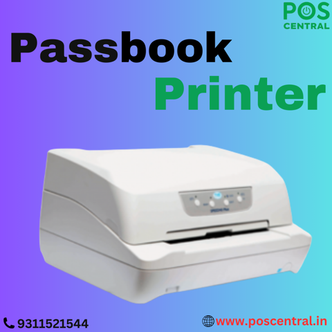 Passbook Printer- Perfect for Banks and Businesses