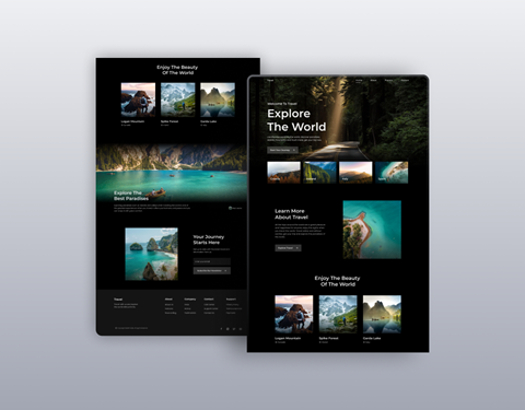 Responsive Travel Website - Bedimcode's Ko-fi Shop - Ko-fi ️ Where ...