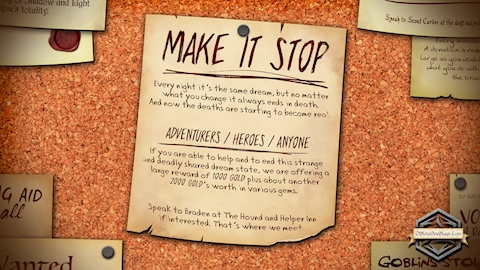Tavern Poster: Make It Stop!