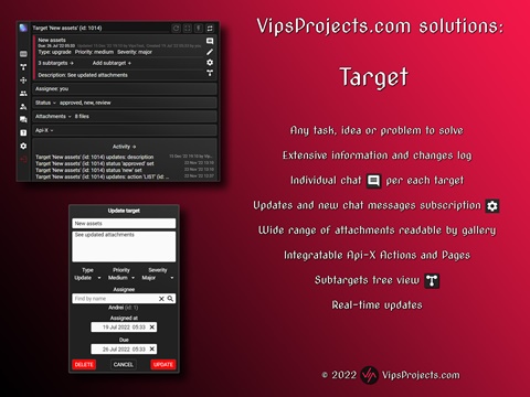 Target (VipsProjects.com solutions)