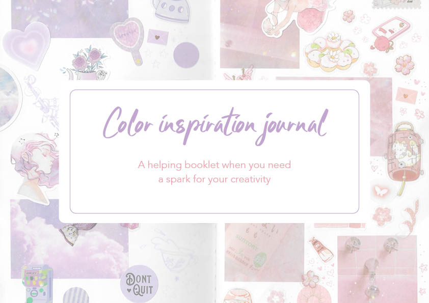 Digital color inspiration journal booklet is here 