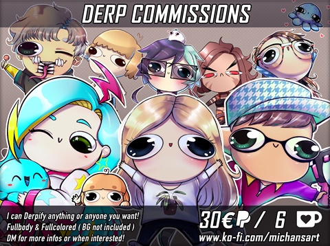 Derp Commissions