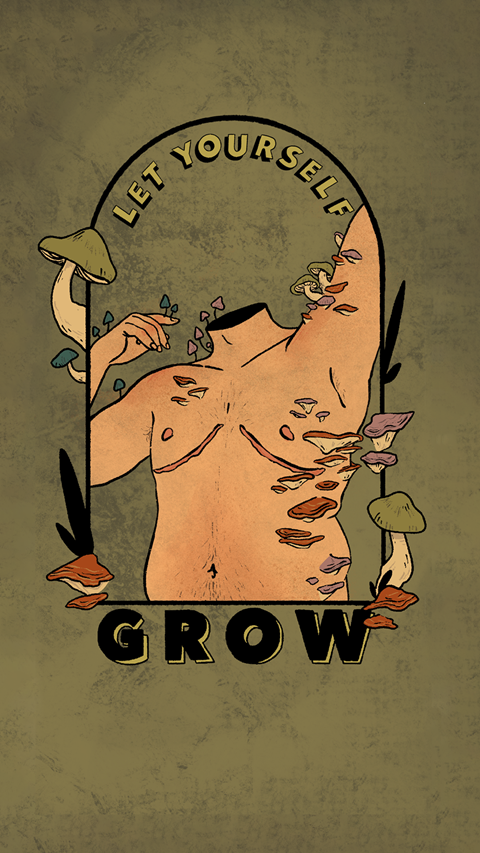 Let Yourself Grow mobile wallpaper