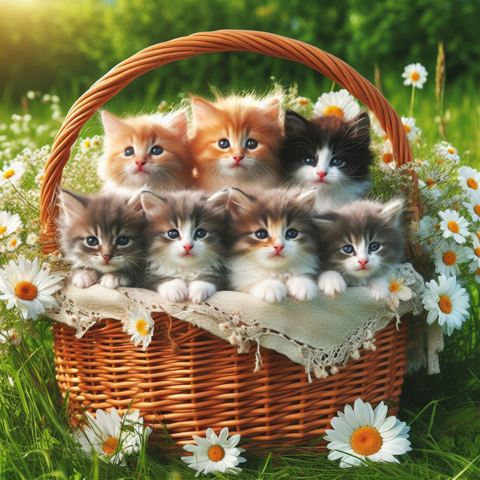 Cute kitten wallpaper 