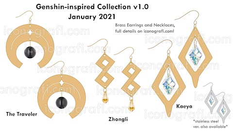 Genshin-inspired Collection Dropping January 2021!