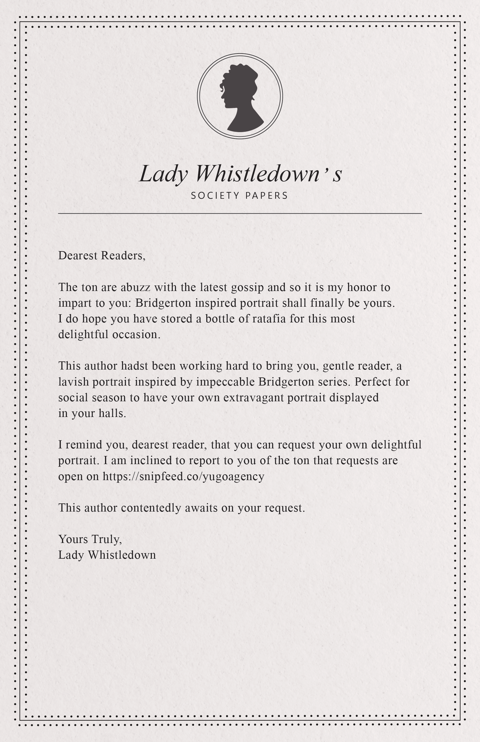 Lady Whistledown's Society Papers - Anamaria's Ko-fi Shop - Ko-fi ️ ...