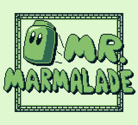 Mr Marmalade Title Screen Commission