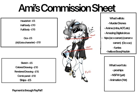 Commissions are open 