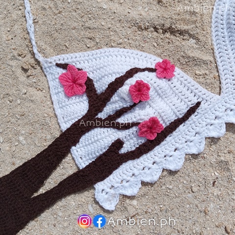 New Pattern Soon! - Sakura Crochet Bralette