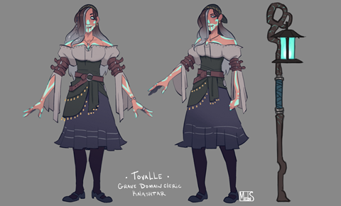 My Grave Cleric Tovalle