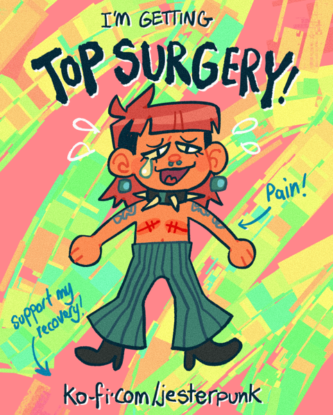 Top surgery confirmed 😎