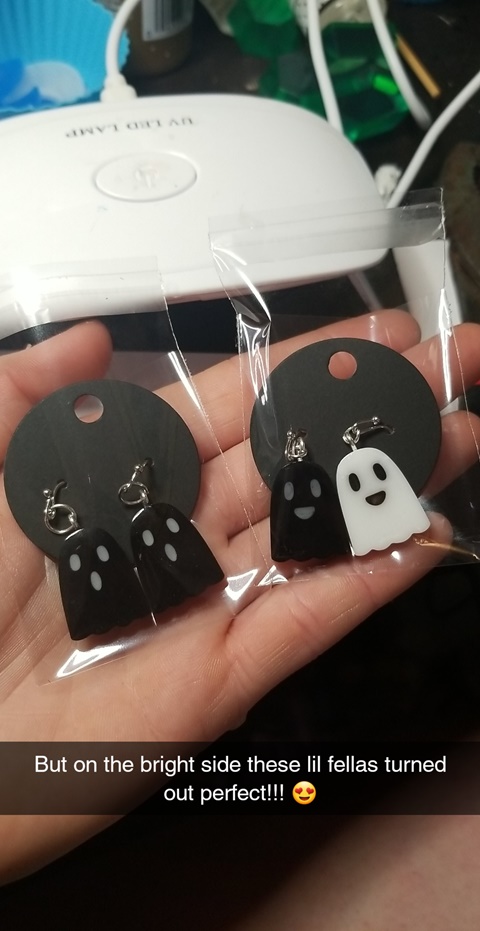 Cute Ghost Earrings!