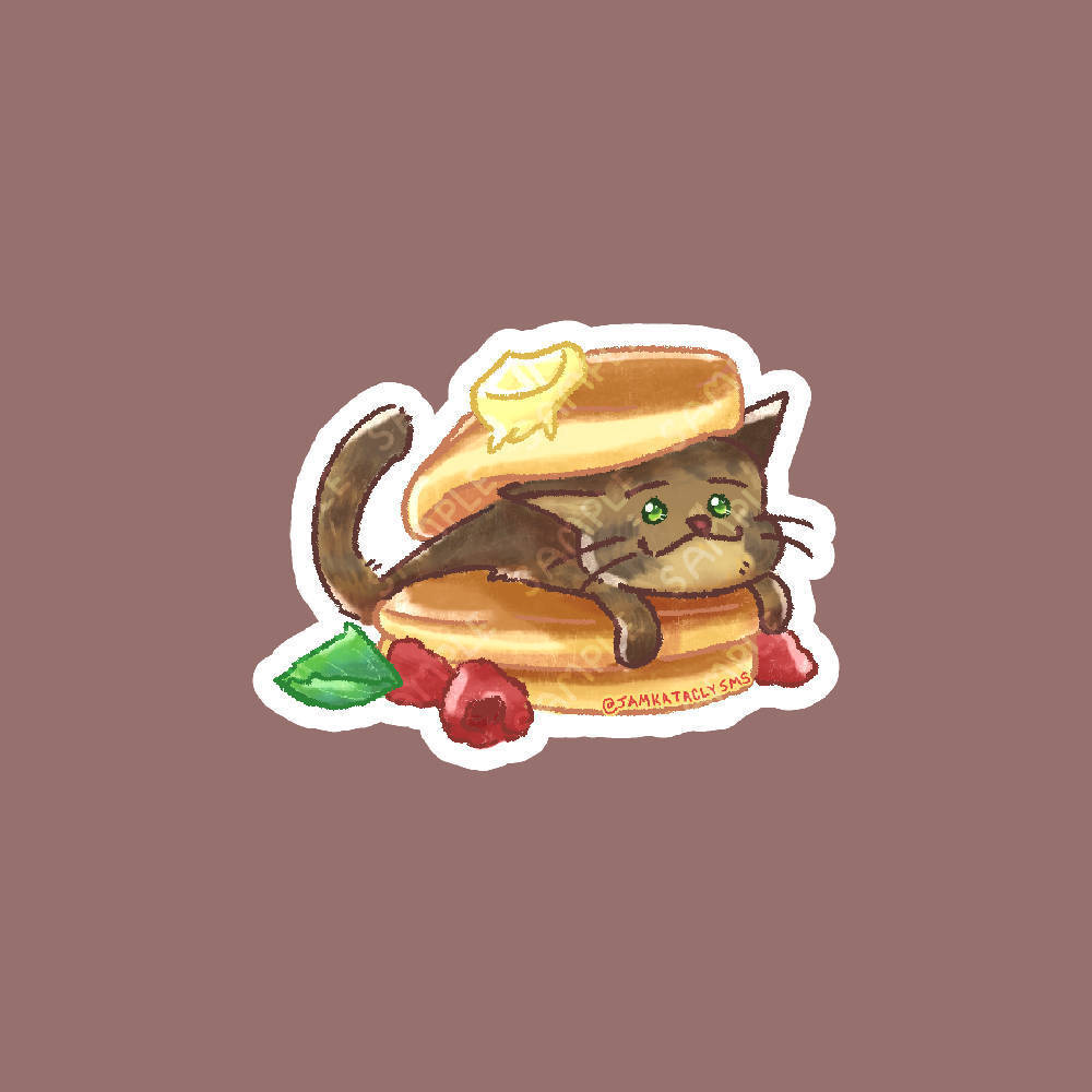 Pancake Benji! [Aug. Sticker Club]
