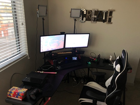 New Desk + Setup! 