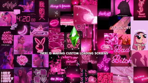 Neon Pink Loading Screen - Neri's Ko-fi Shop - Ko-fi ️ Where creators ...