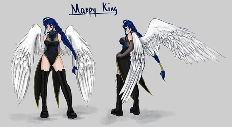 Mappy King(OC) Character Ref