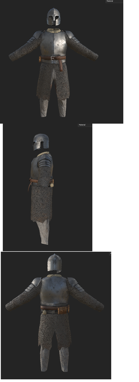 Foreign Mercenary Armor - Textured