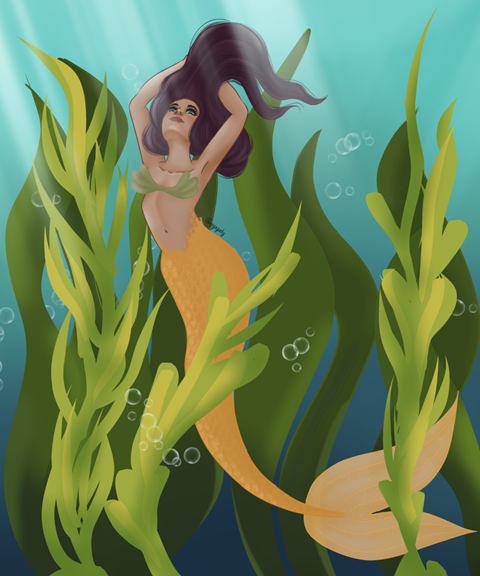 Algae Mermaid