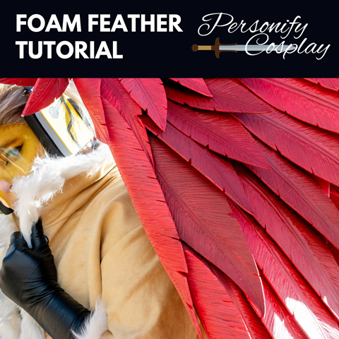 Tutorial: Cosplay Fake Feather – Frekki's Cosplay Blog