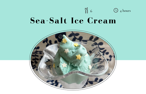 Sea-Salt Ice Cream Recipe Card 