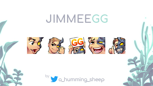 JimmeeGG Emotes