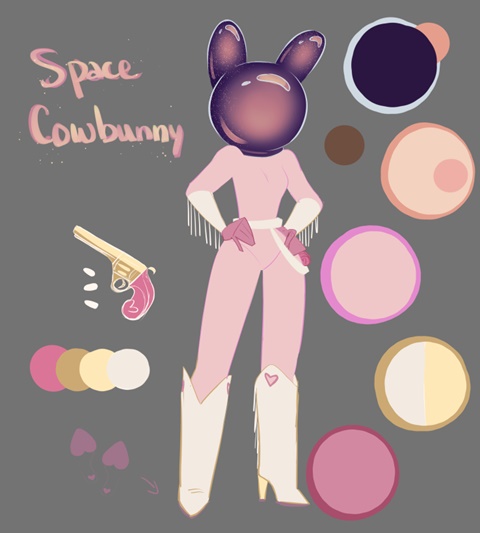 Bunny Space Cowboy