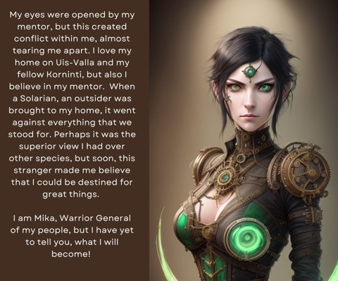 Mika - Warrior General of the Korninti 