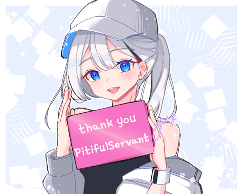 thank you for the donation, PitifulServant!