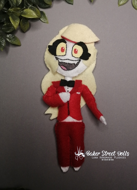 Charlie Morningstar inspired plushie - Luna Handmade Plushies's Ko-fi ...