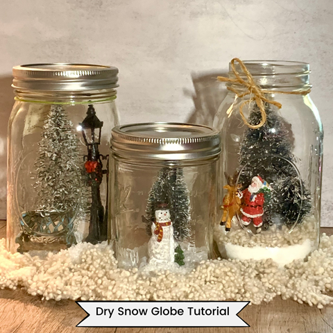 Dry Snow Globes 