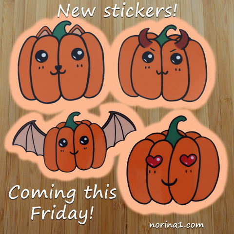 October Doodle Stickers