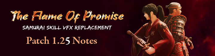"The Flame Of Promise" v1.25 Patch Notes