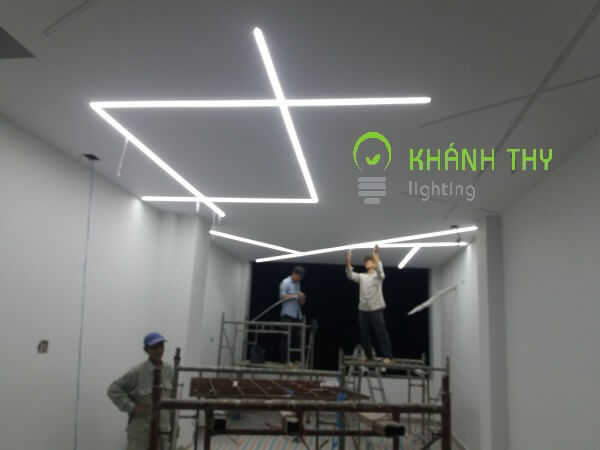 Tổng hợp 13 mẫu đèn LED thanh nhôm âm trần - Click to view on Ko ...