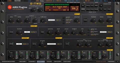 TC Electronic D-Two Editor