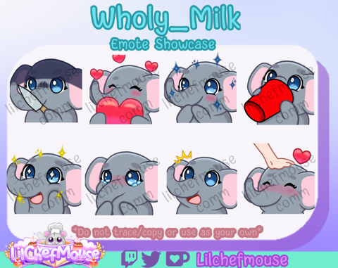 Wholy Milk Static Emotes