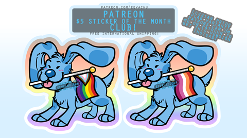 Blue's Pride - March 2021 Sticker